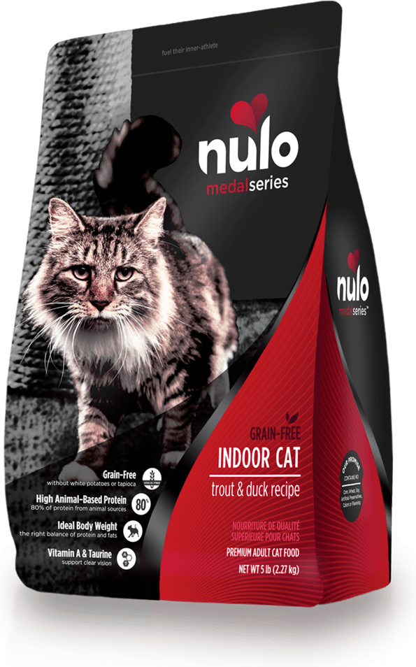 Nulo Medalseries High-Meat Kibble Indoor Cat Trout & Duck Recipe